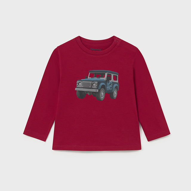 Mayoral Baby Boys Long Sleeve Cars Shirt_ 2066