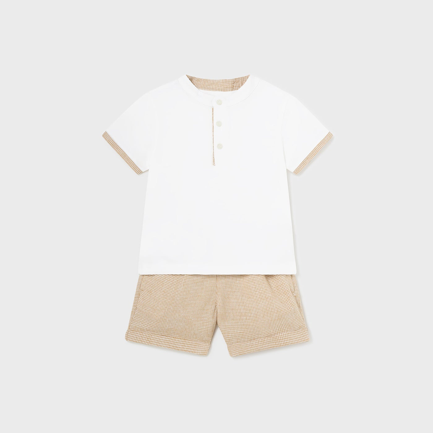 Mayoral Baby Polo Short Set_ 1245-58