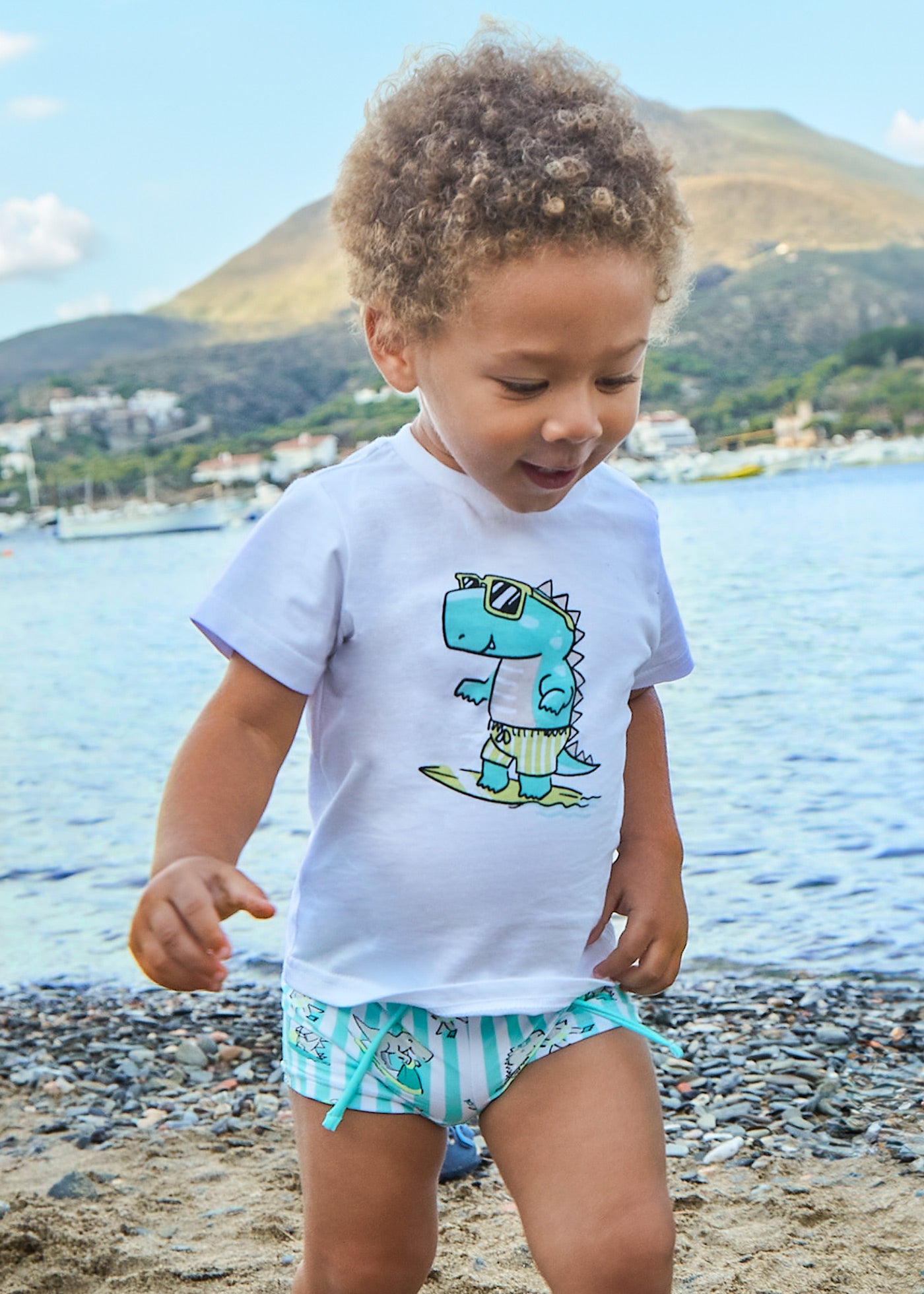 Mayoral Baby Boys Swimsuit T-Shirt Set_ 1648