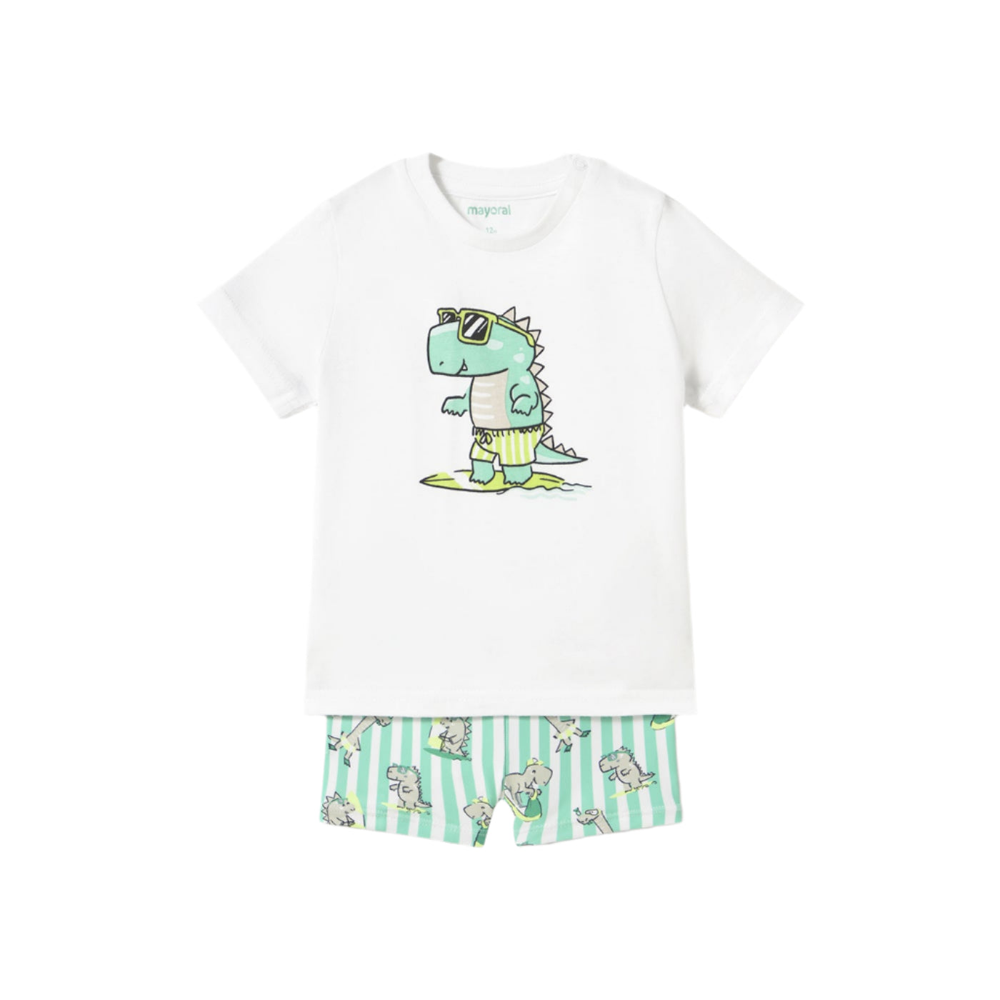 Mayoral Baby Boys Swimsuit T-Shirt Set_ 1648