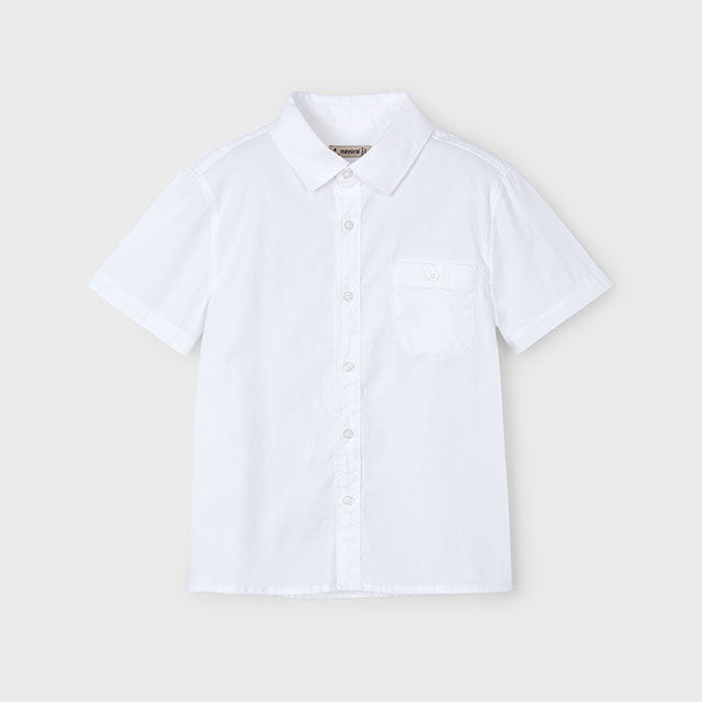 Mayoral Mini Short Sleeve Buttondown Shirt_ 3112-78