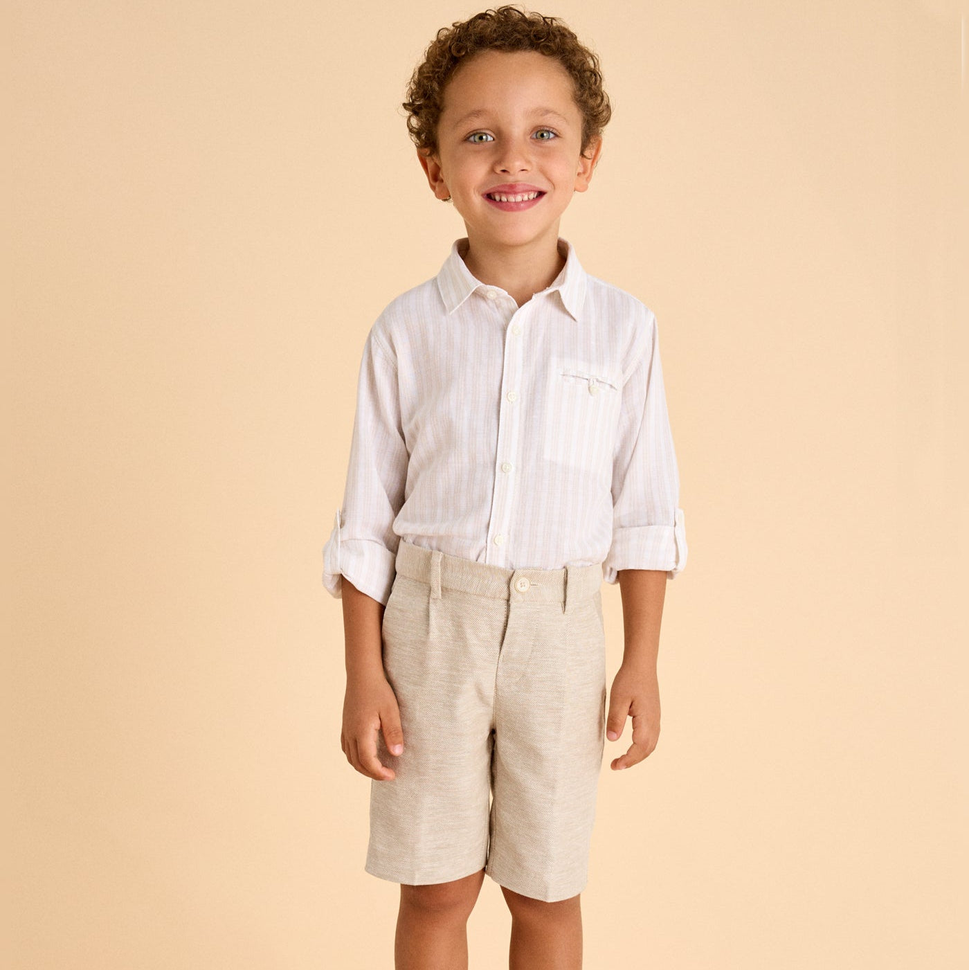 Mayoral Boys Linen Shorts