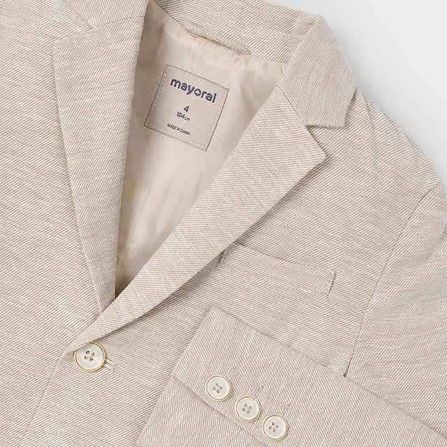 Mayoral Mini Linen Blazer_ 3417