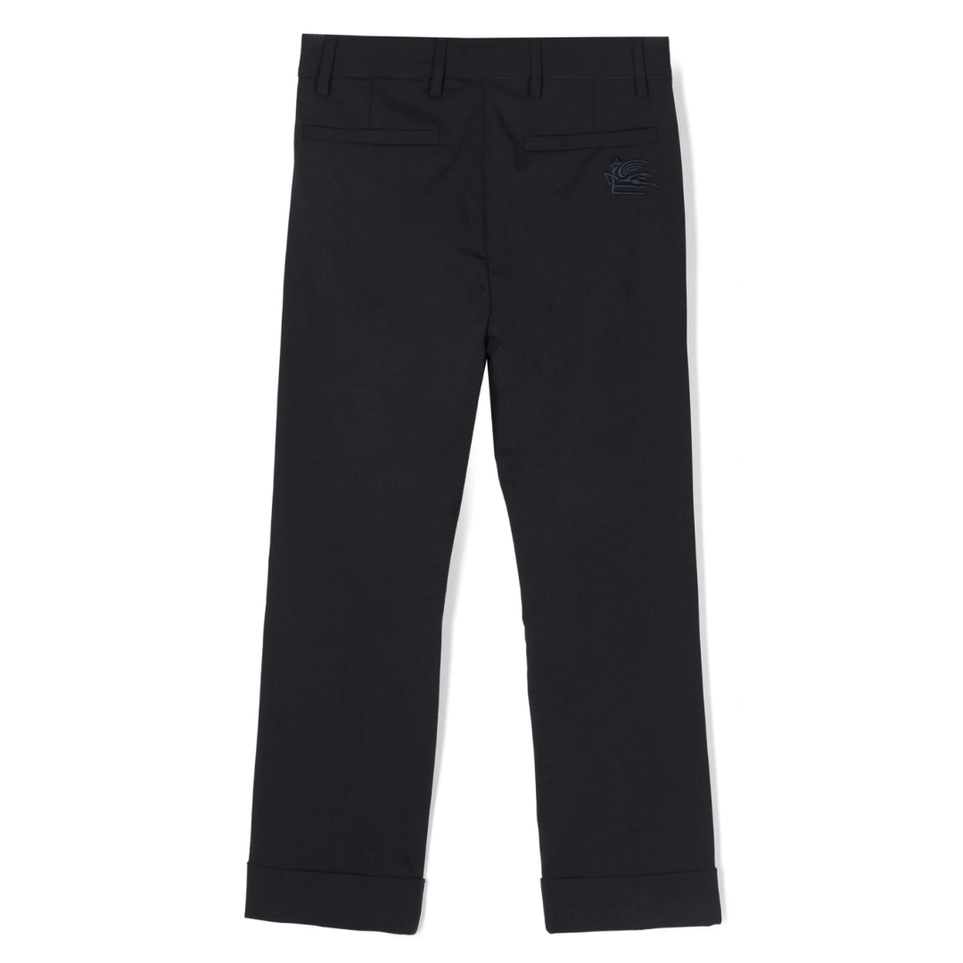 Etro Boys Navy Double Breasted Suit