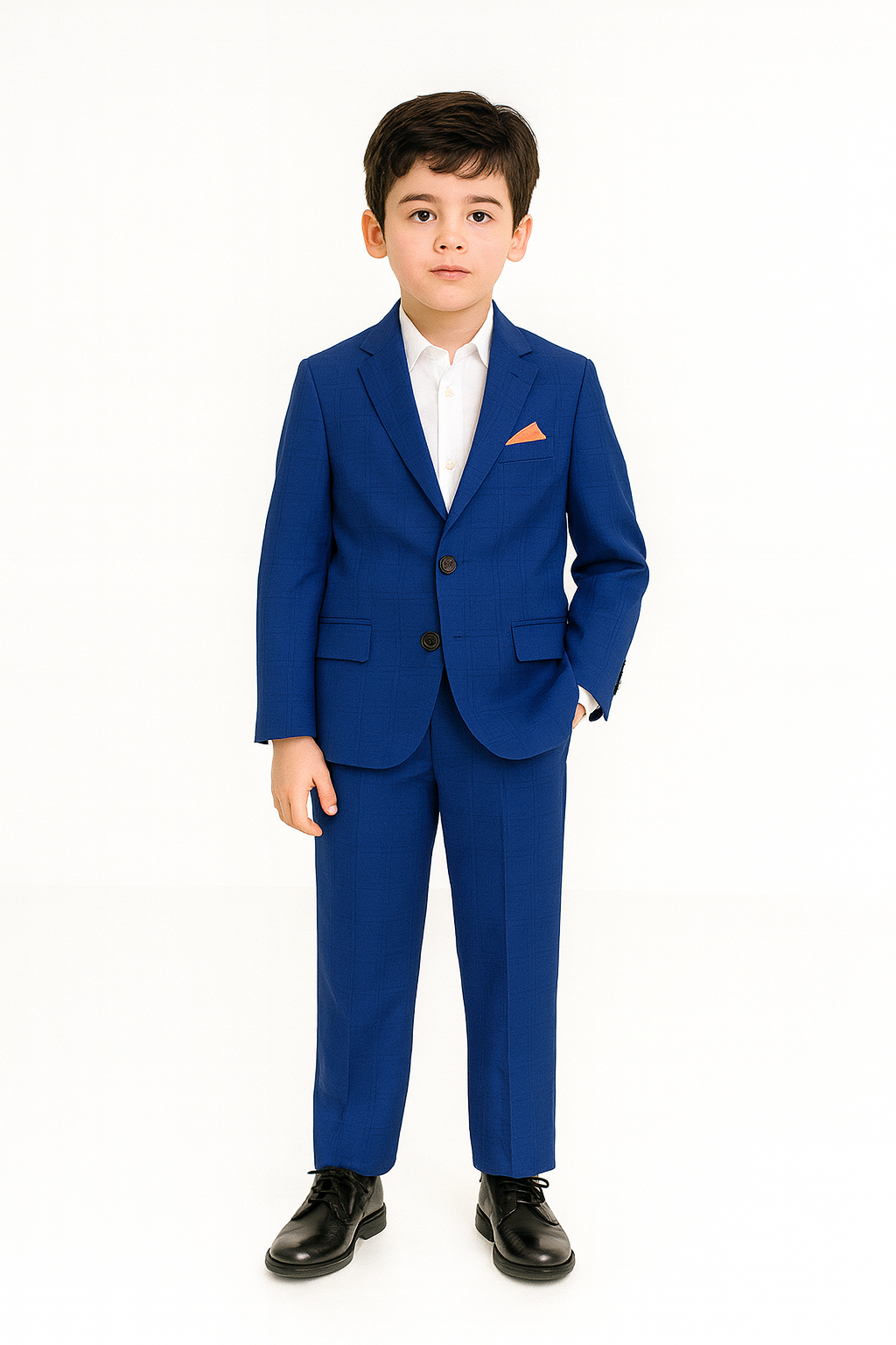 Appaman Boys Slim Mod Palace Blue Suit-NorthBoys