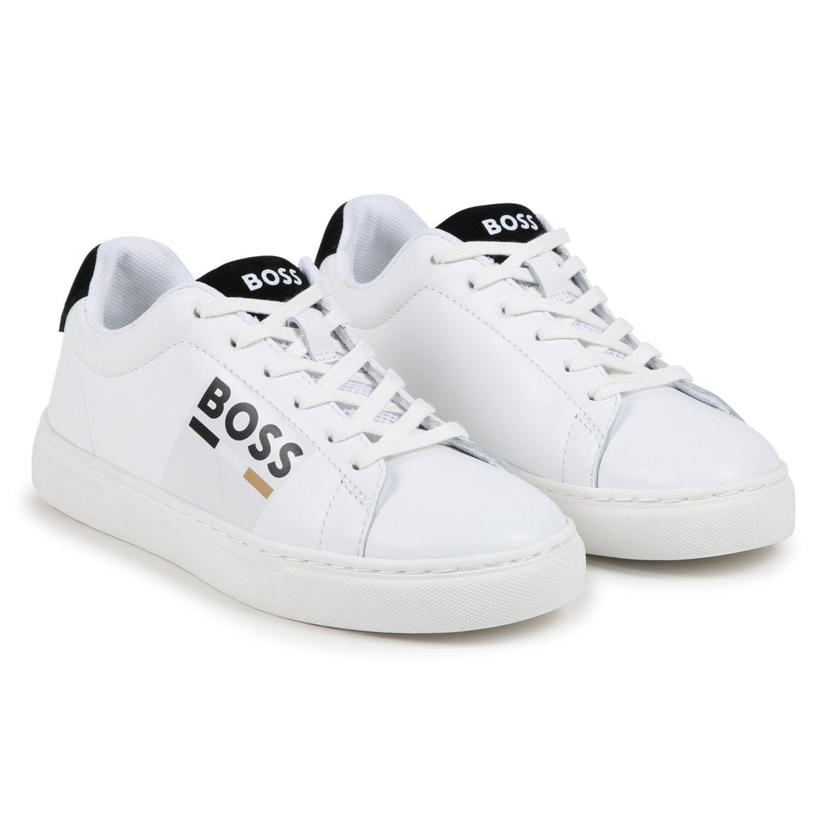 Boys White Sneakers - NorthBoys
