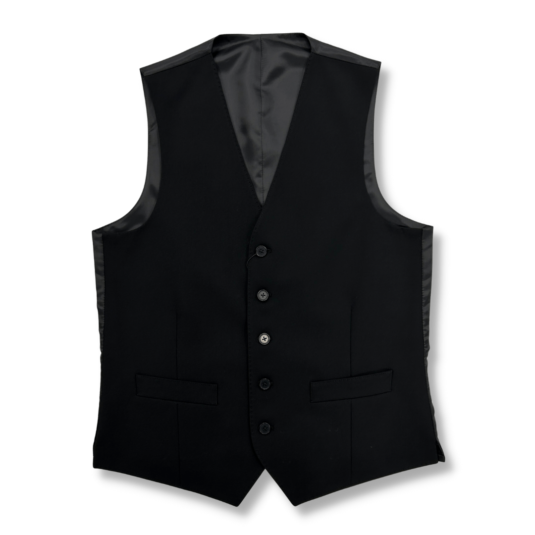 Calvin Klein Mens Extra Slim Fit Black Vest_3SY0271 - NorthBoys