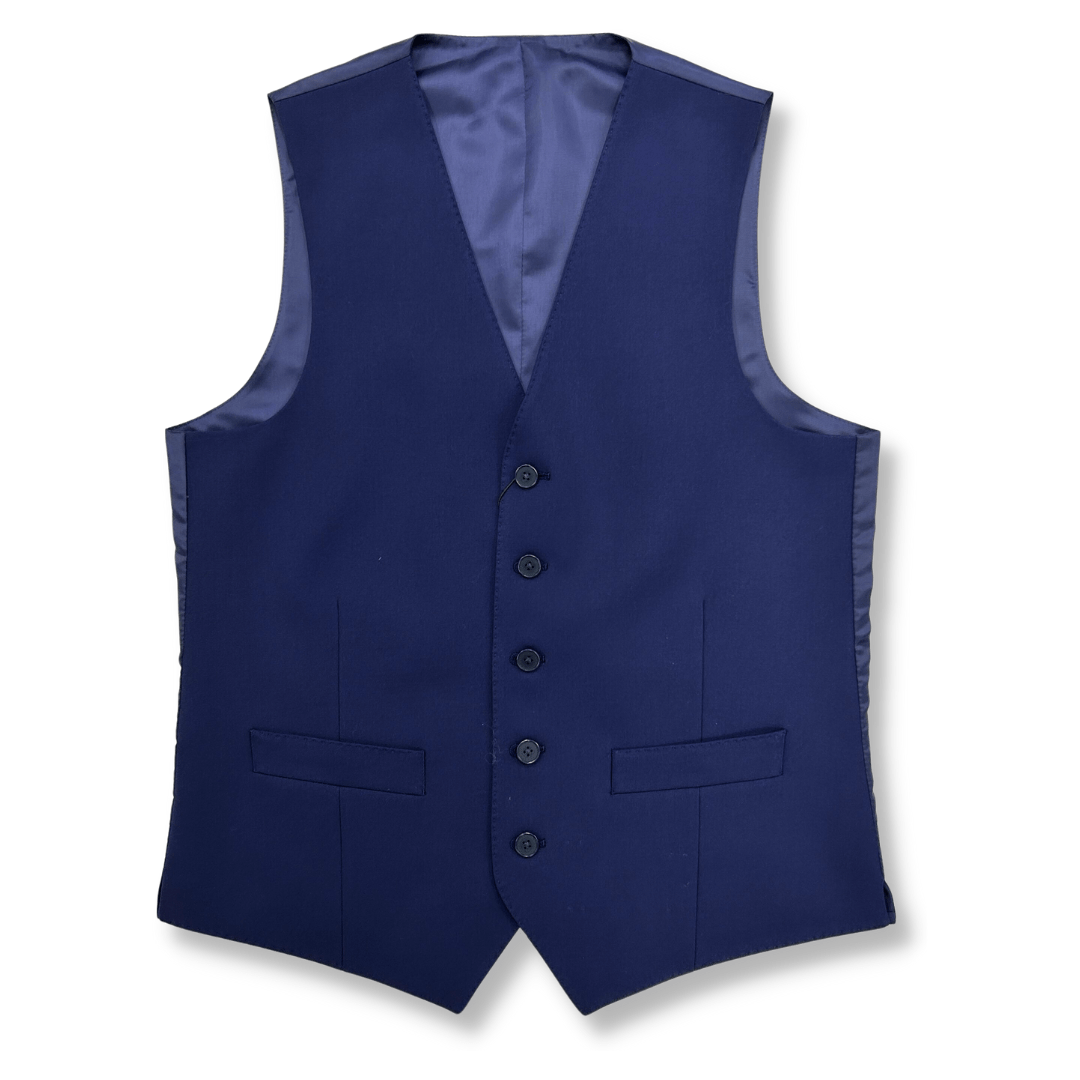 Calvin Klein Mens Extra Slim Fit Blue Vest_3SY1273 - NorthBoys