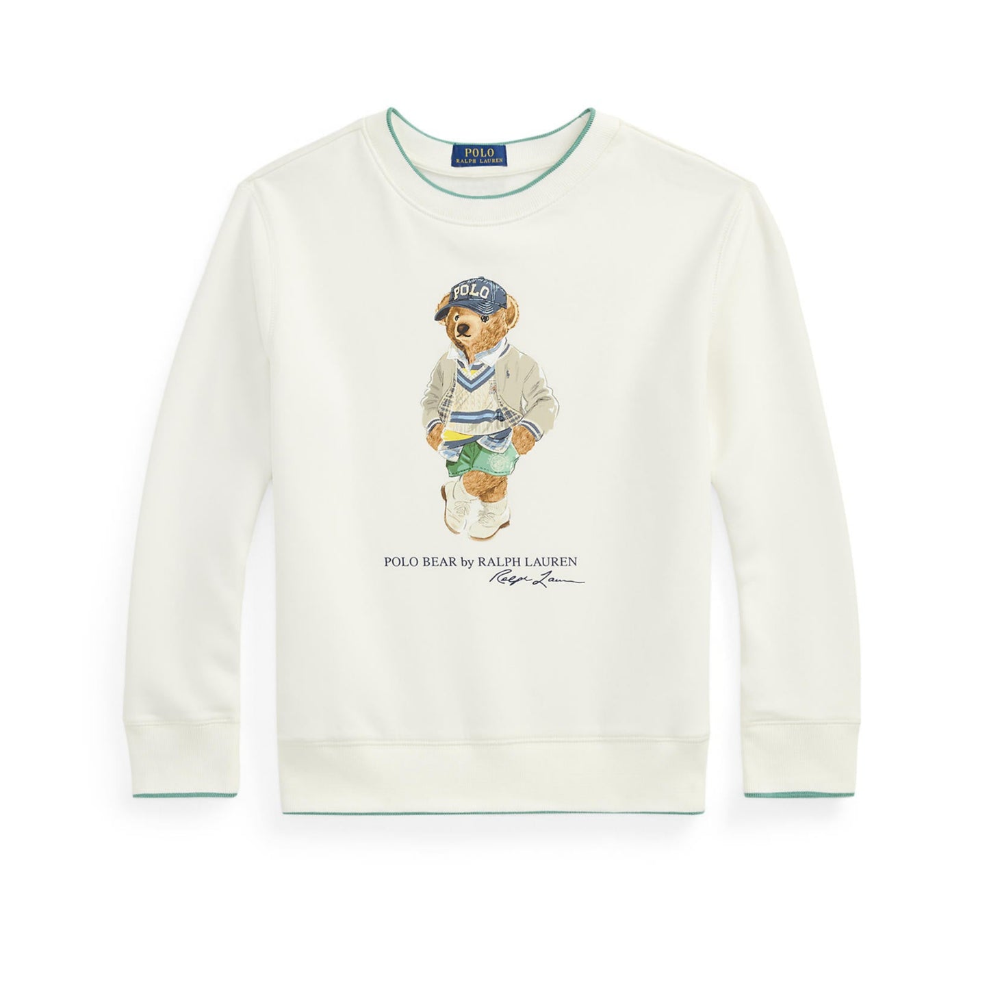 Front View Ralph Lauren Graphic Fleece Sweatshirt