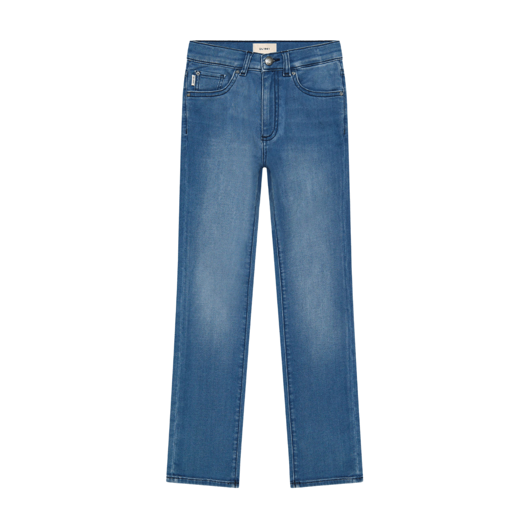 DL1961 Boys Brady Slim Mohonk Blue Jeans_ 24078 - NorthBoys