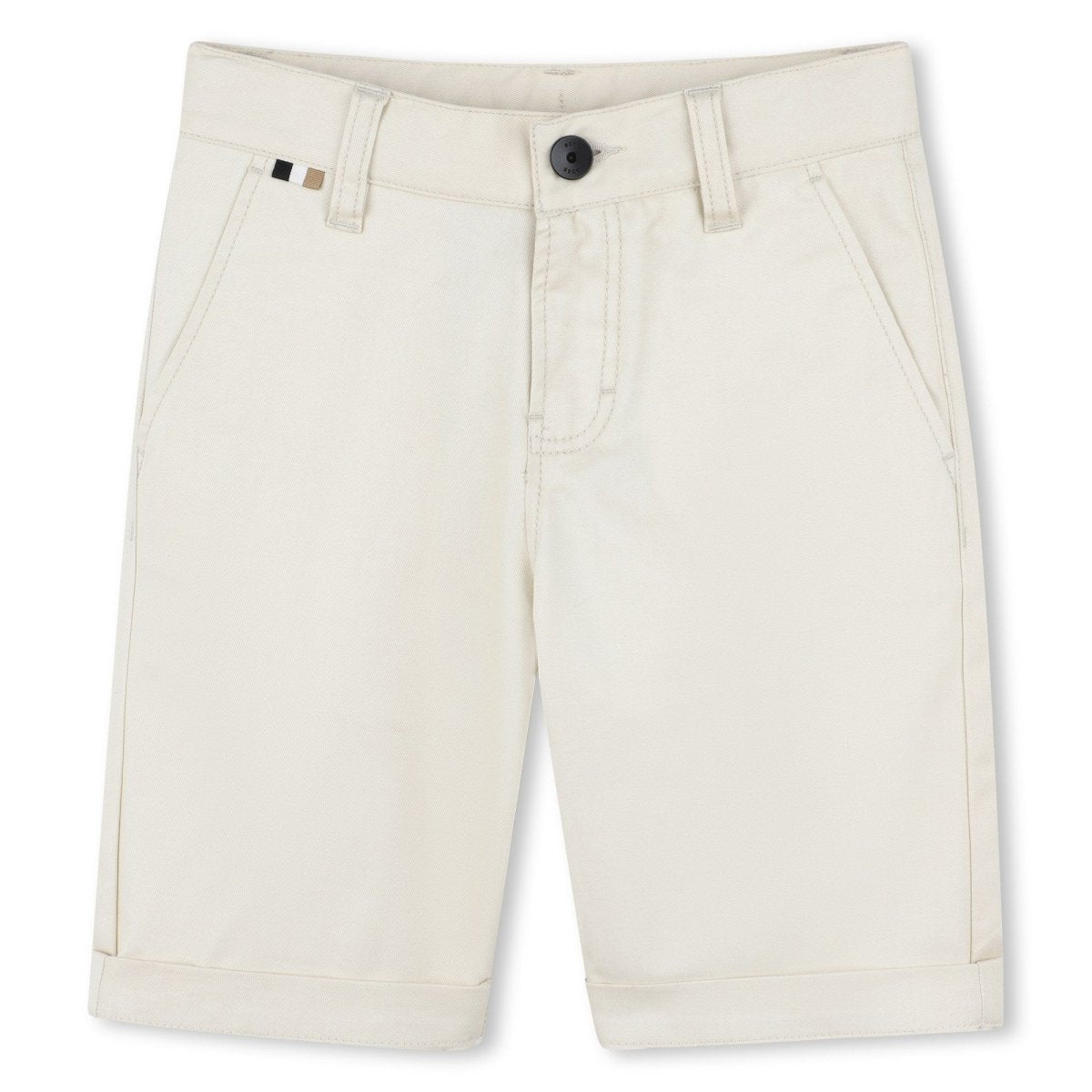 Hugo Boss Boys Chino Bermuda Shorts_ J51990 - NorthBoys