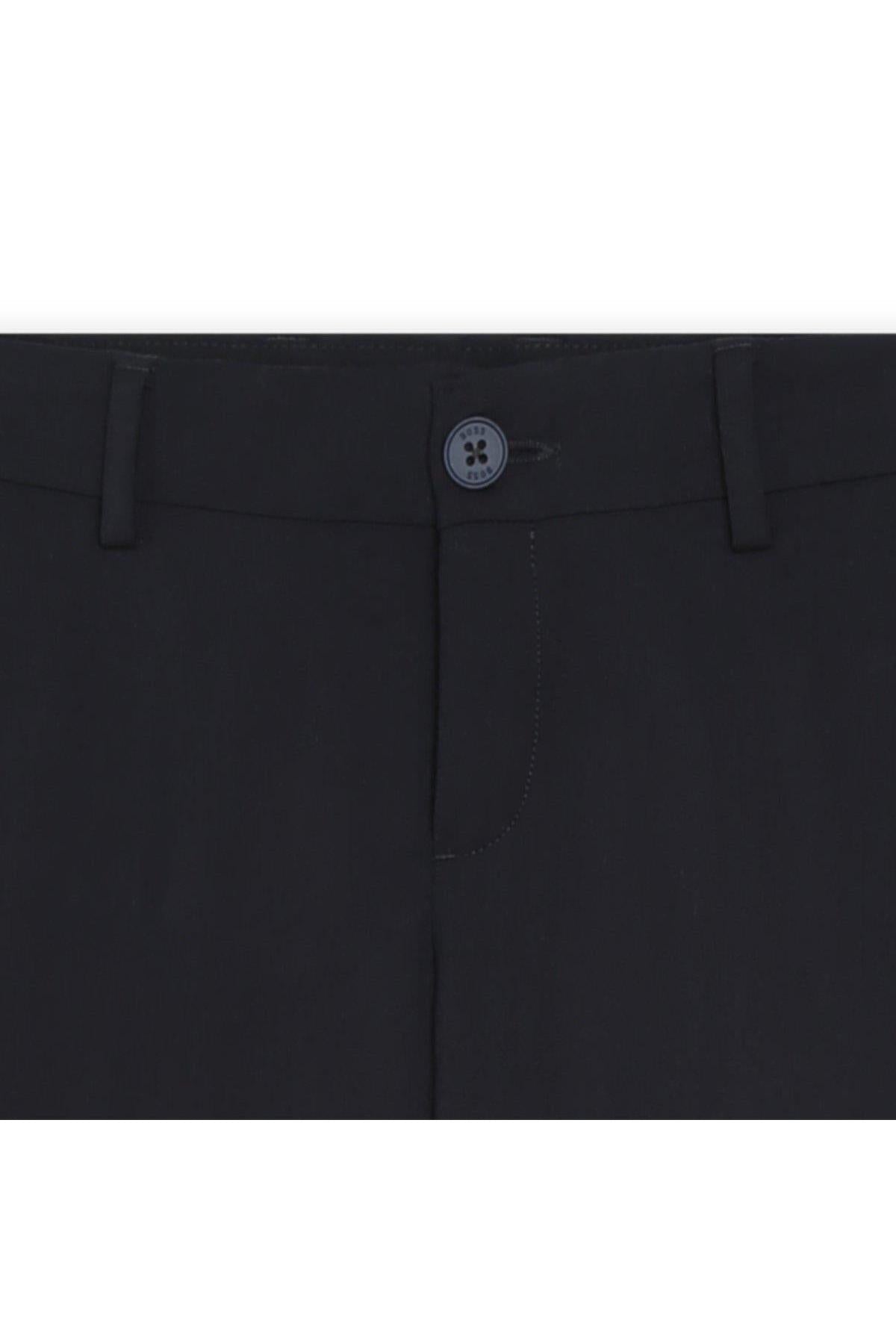 Hugo Boss Boys Classic Navy Wool Suit-NorthBoys