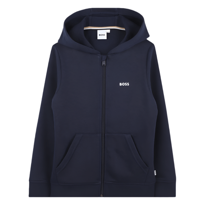Hugo Boss Boys Classic Zip Up Hoodie_ J51958 - NorthBoys