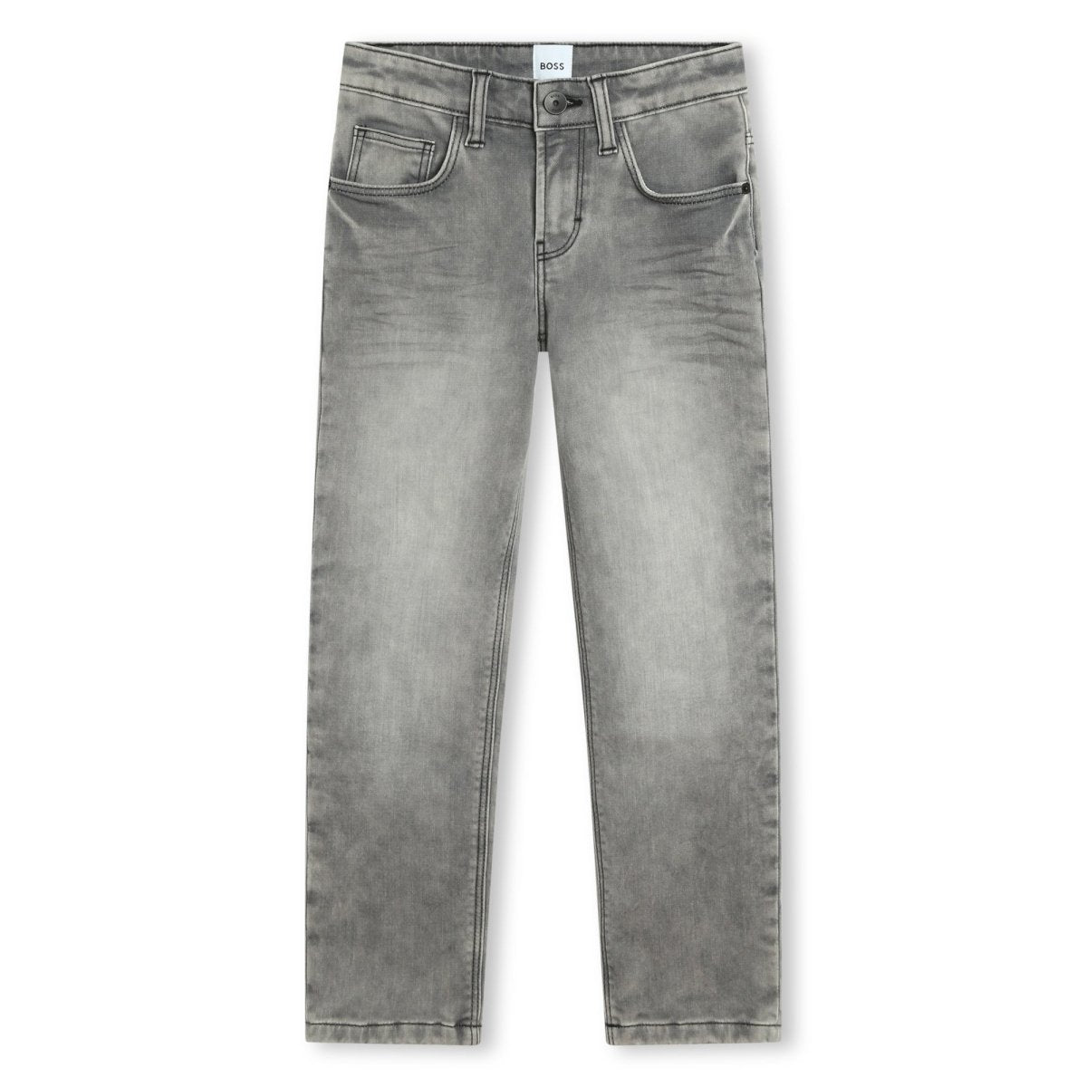 Hugo Boss Boys Regular Fit Grey Jeans_ J50688 - Z20 - NorthBoys