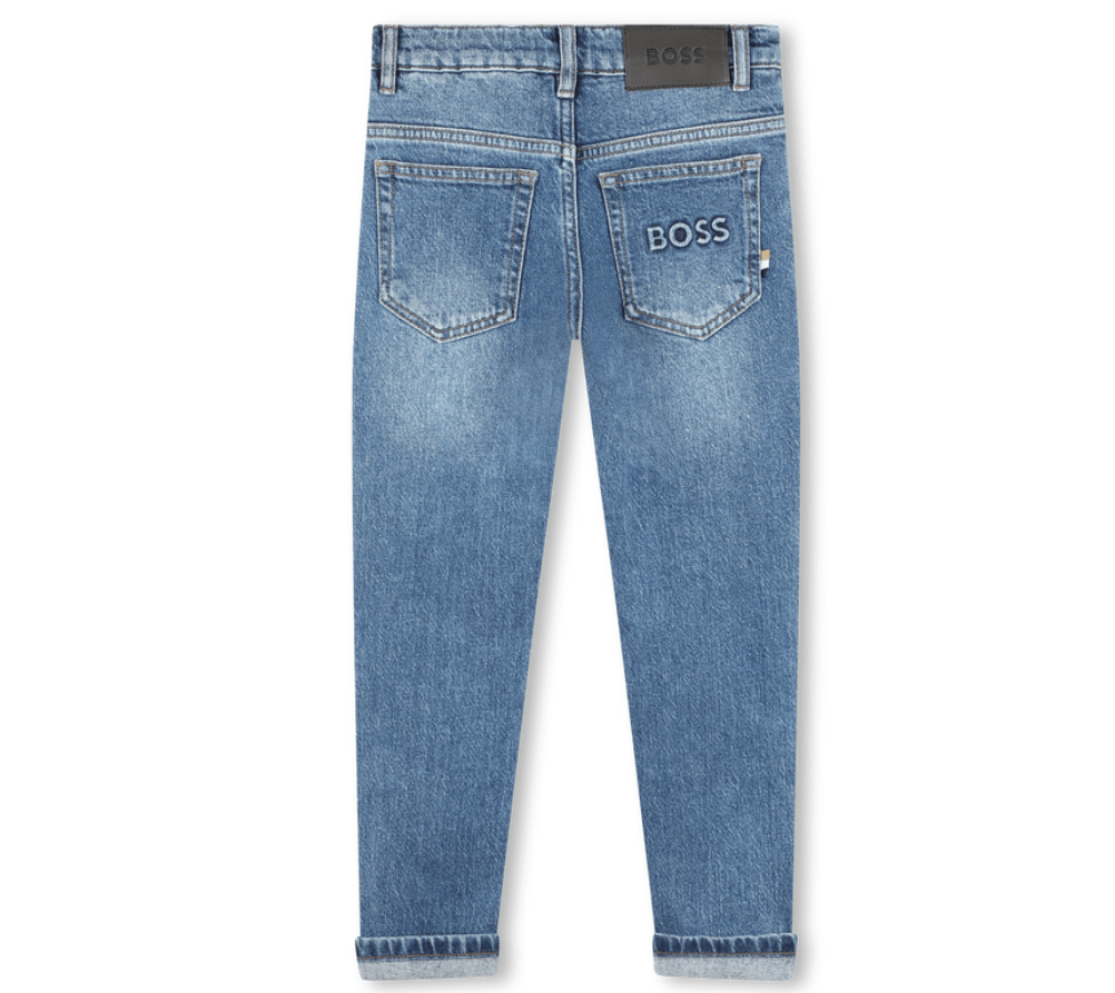 Hugo Boss Boys Slim Fit Blue Jeans_ J50687 - Z25 - NorthBoys