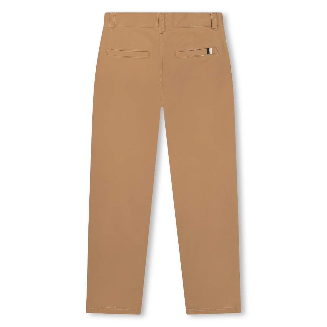 Hugo Boss Boys Slim Fit Twill Chino Pants _ J50673 - NorthBoys