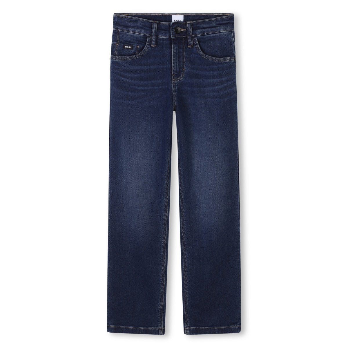 Hugo Boss Boys Straight 5 Pocket Jeans_ J51985 - NorthBoys