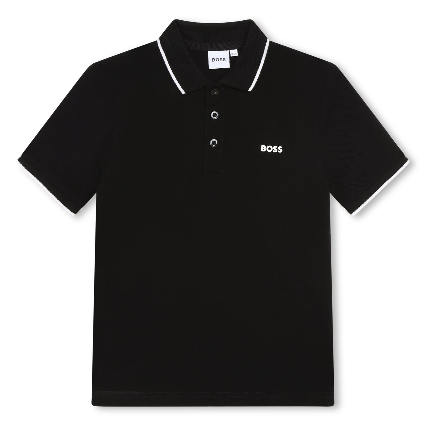 Boys Black Polo