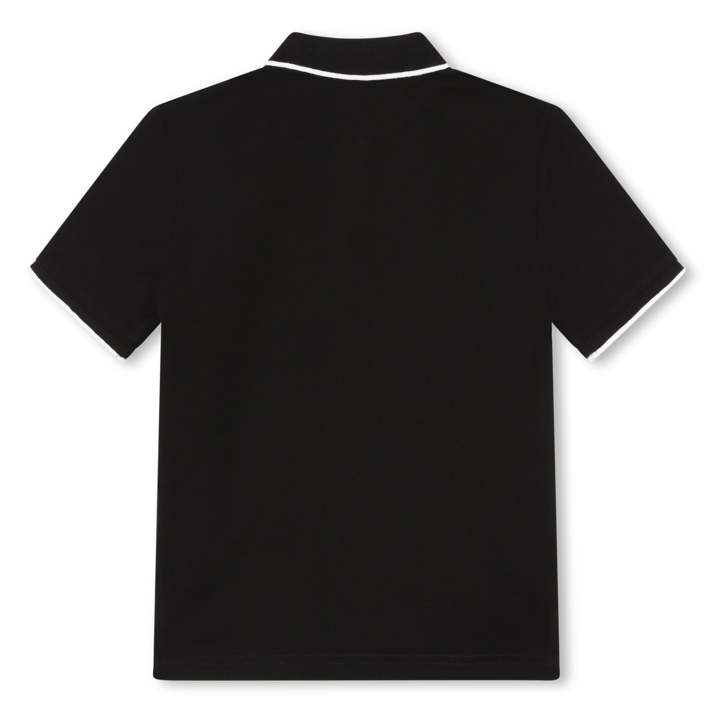 Boys Black Polo