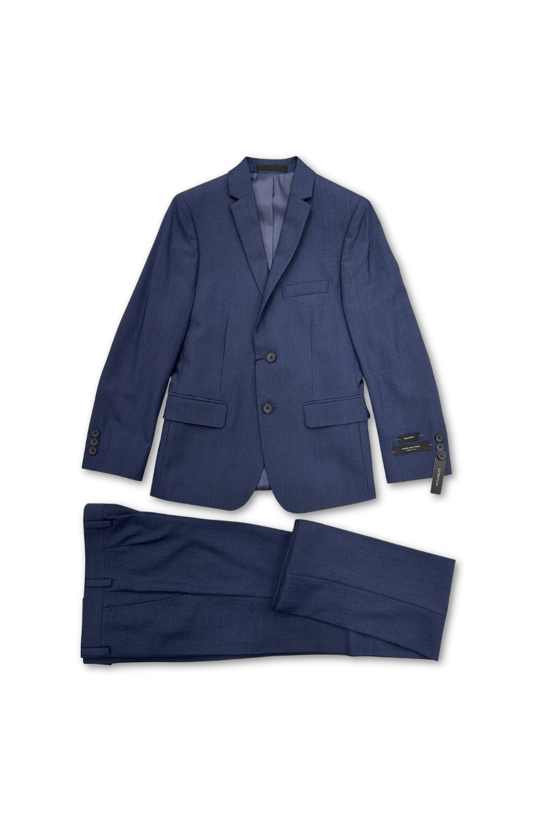 Marc New York Boys Skinny Blue Neat Suit_ W0711-NorthBoys