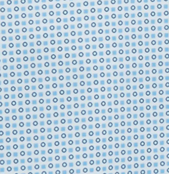 Marc New York Boys Skinny White/Blue Geo Print Dress Shirt - NorthBoys