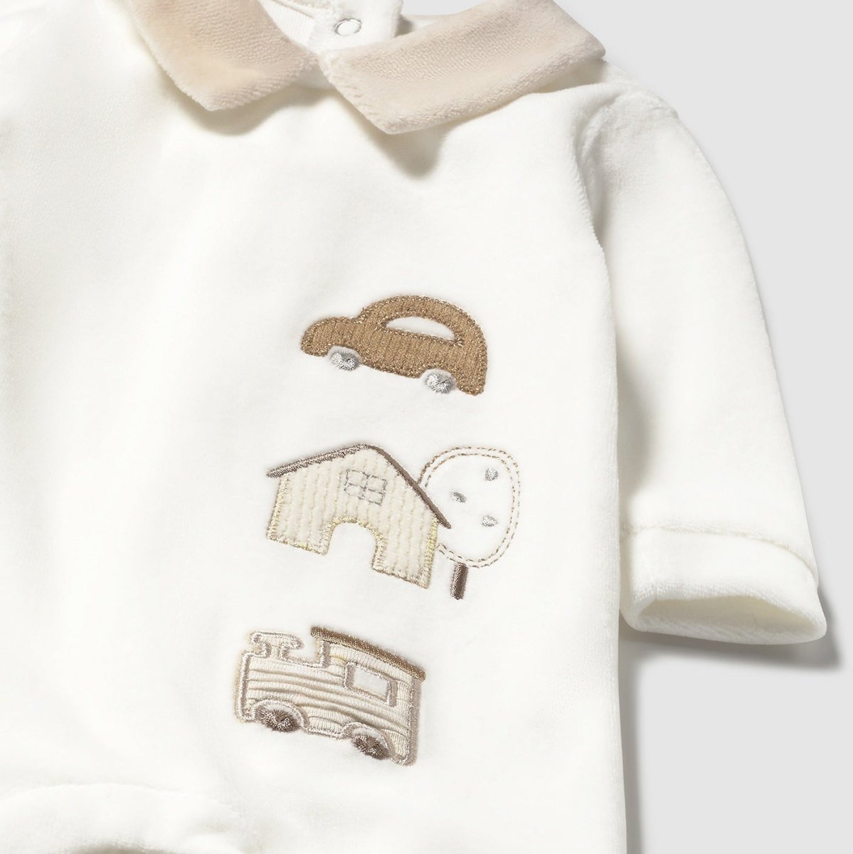 Mayoral Baby Boys Velour Onesie_ 2716 - NorthBoys