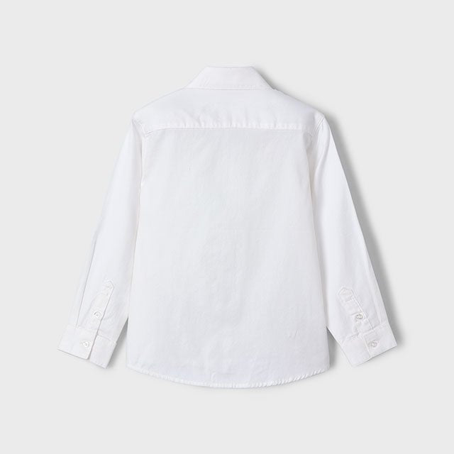 Mayoral Mini Basic Long Sleeve Shirt_ 140 - 34 - NorthBoys