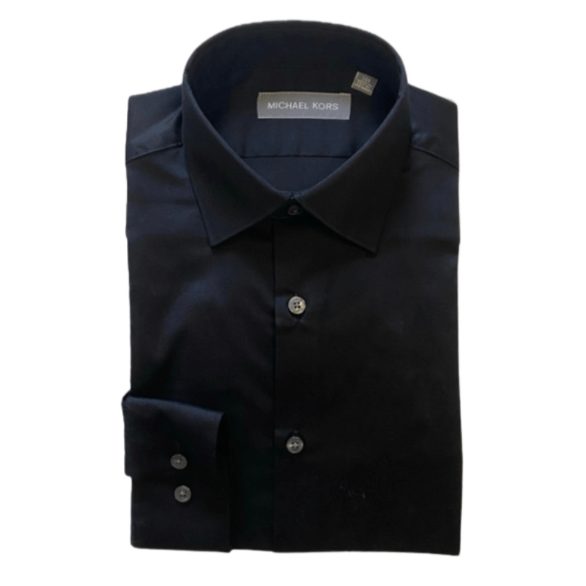 Michael Kors Boys Black Dress Shirt - NorthBoys