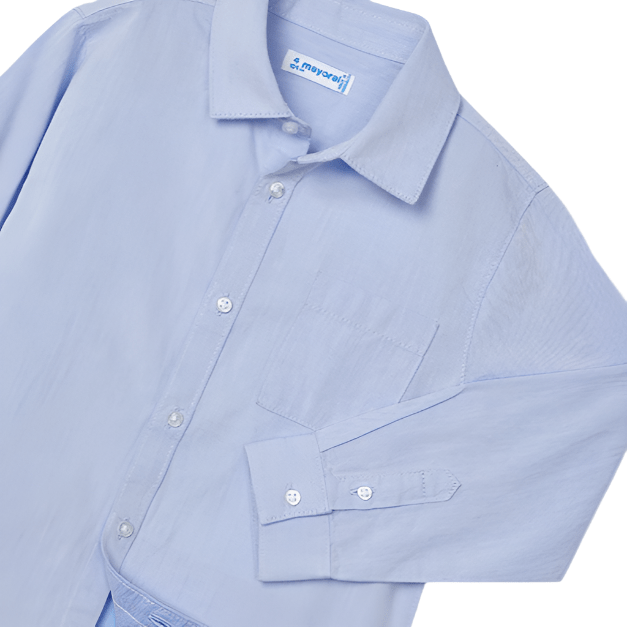 Mini Basic Long Sleeve Dress Shirt - NorthBoys