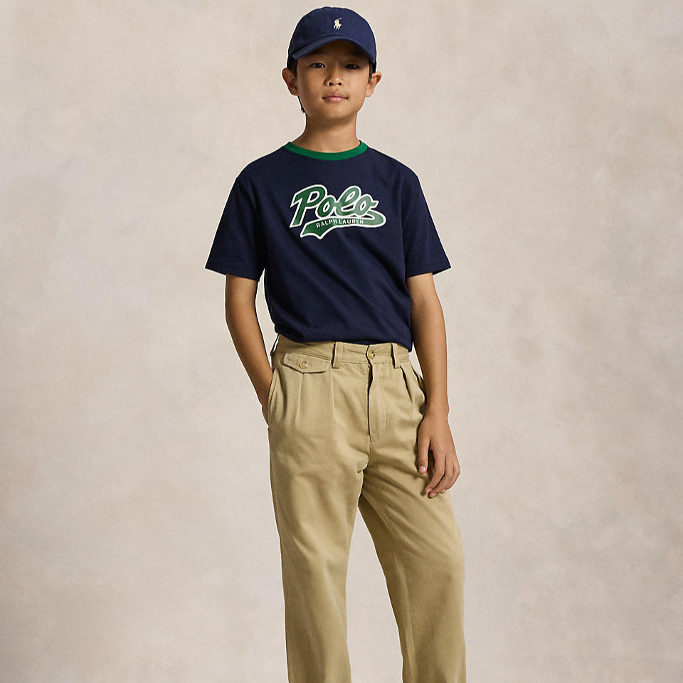 Ralph Lauren Boys Logo Cotton Jersey Tee