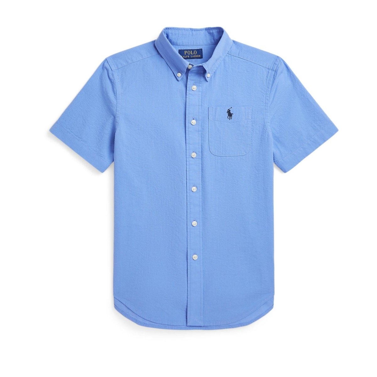 Polo Ralph Lauren Boys Short Sleeve Seersucker Shirt - NorthBoys
