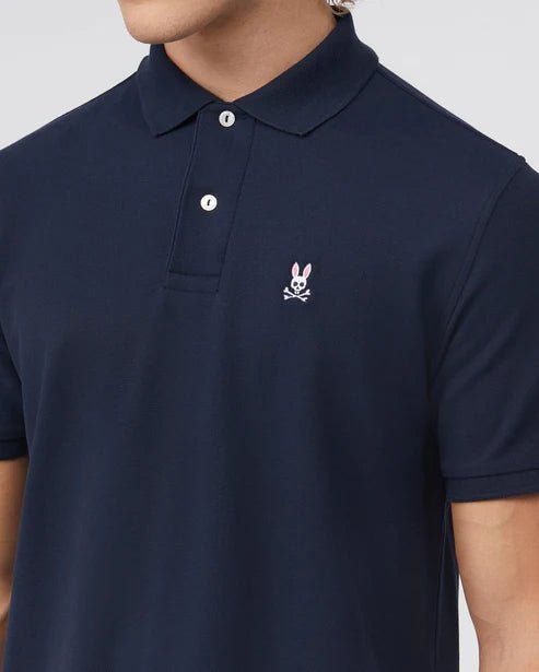 Psycho Bunny Mens Navy Classic Polo_ B6K001ARPC - 410 - NorthBoys