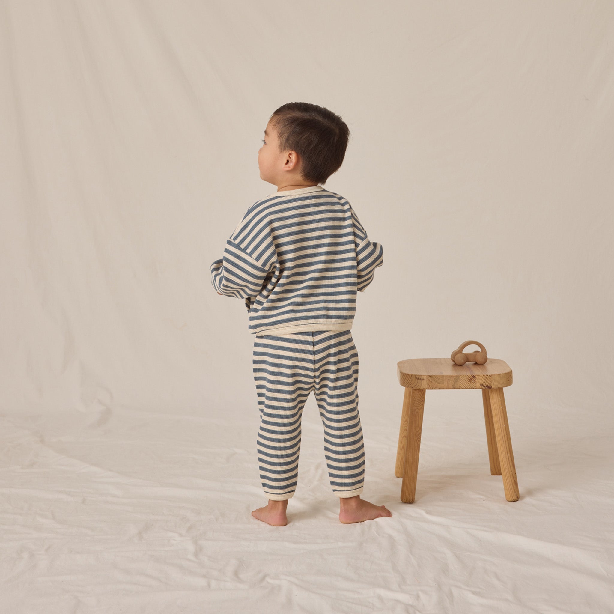 Quincy Mae Baby Boys Waffle Slouch Set_ QM107FEYD