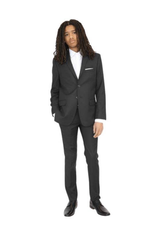 Tallia Boys Skinny Black Wool Suit_ OEZ0000/09Y0000-NorthBoys