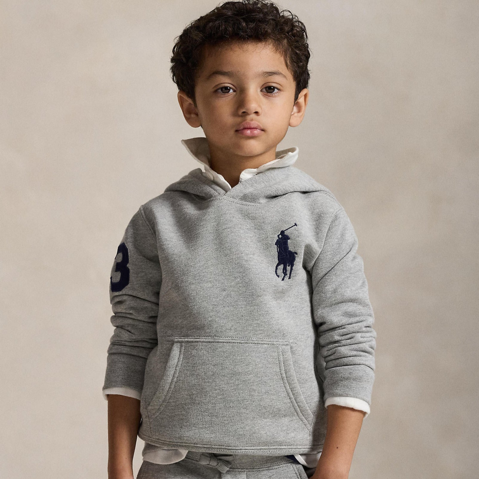 Ralph Lauren Boys Big Pony Fleece Hoodie