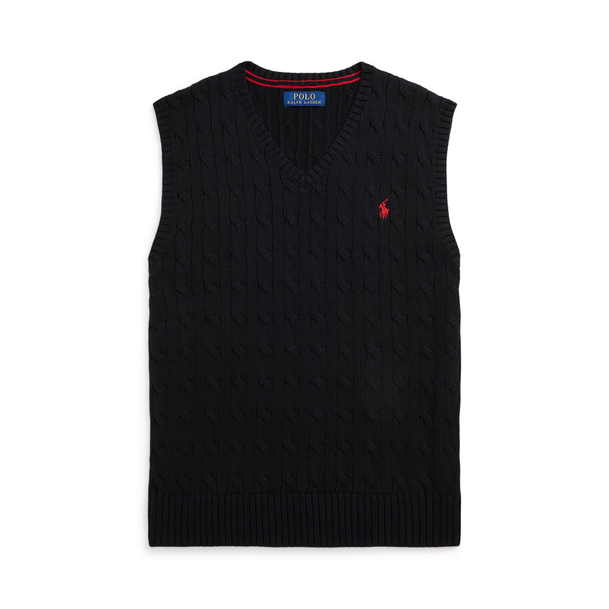 Polo Ralph Lauren Boys Cable Knit Cotton Vest