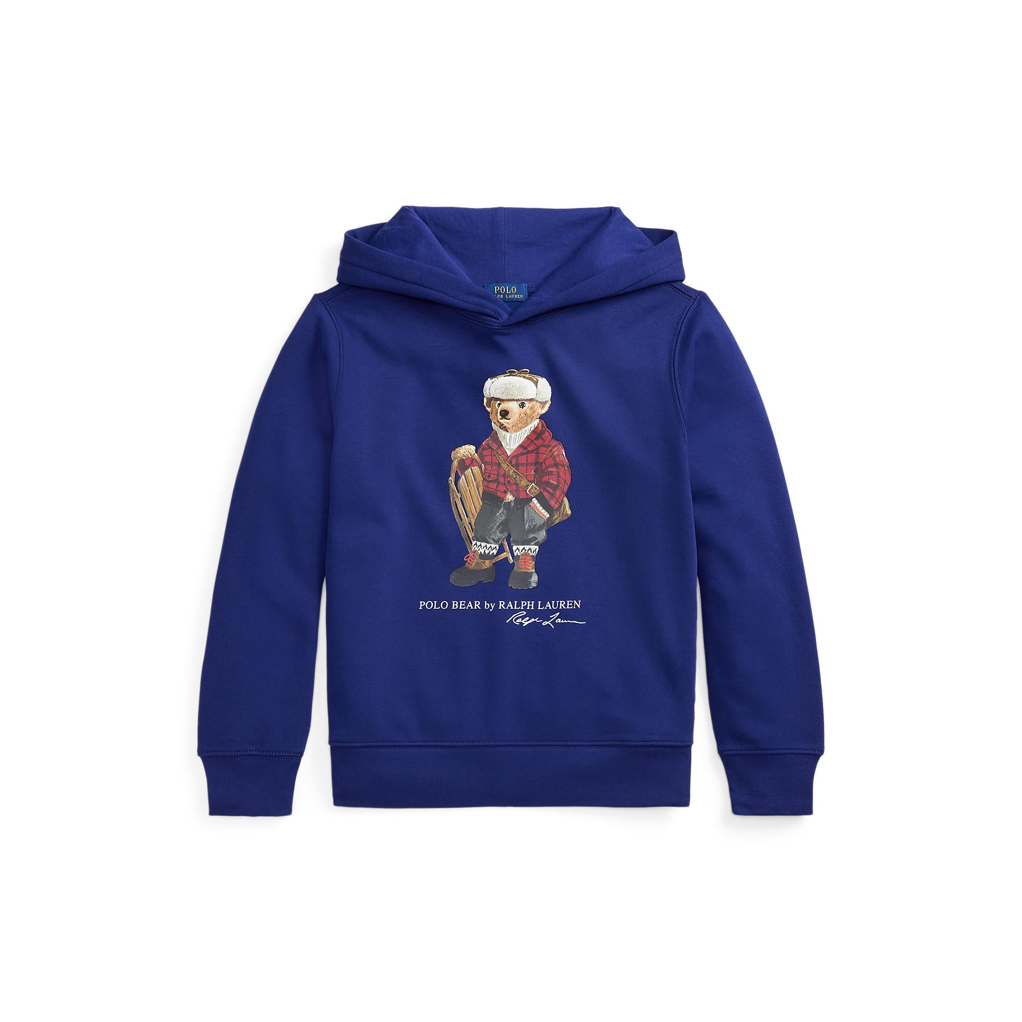 Ralph Lauren Boys Polo Bear Fleece Hoodie