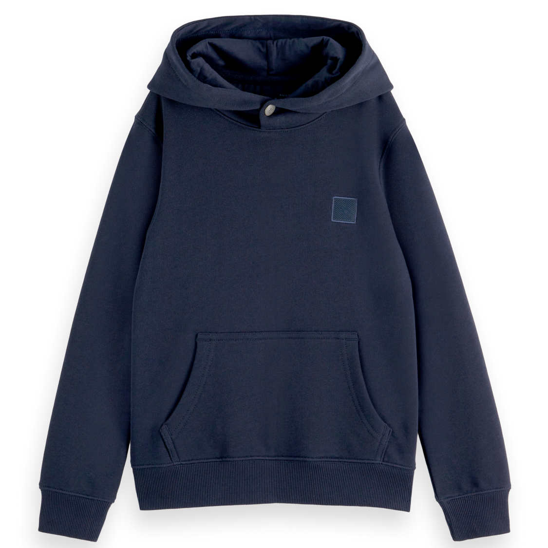 Scotch & Soda Boys Regular Fit Logo Badge Hoodie_ 179471