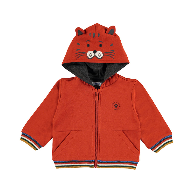 Mayoral Baby Fleece " Cat " Sweatshirt 2425-58