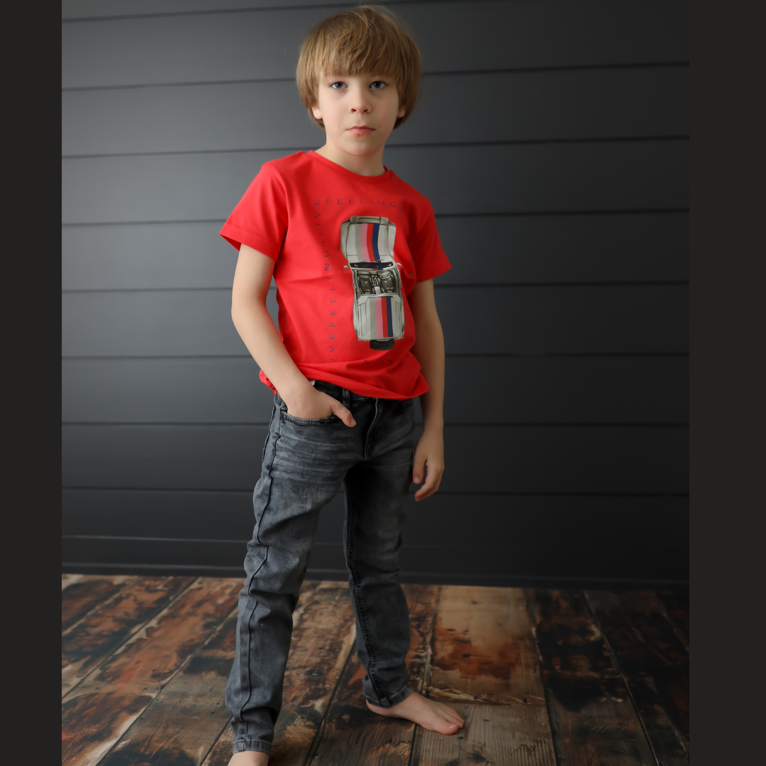 Mayoral Mini Boy Car T-Shirt