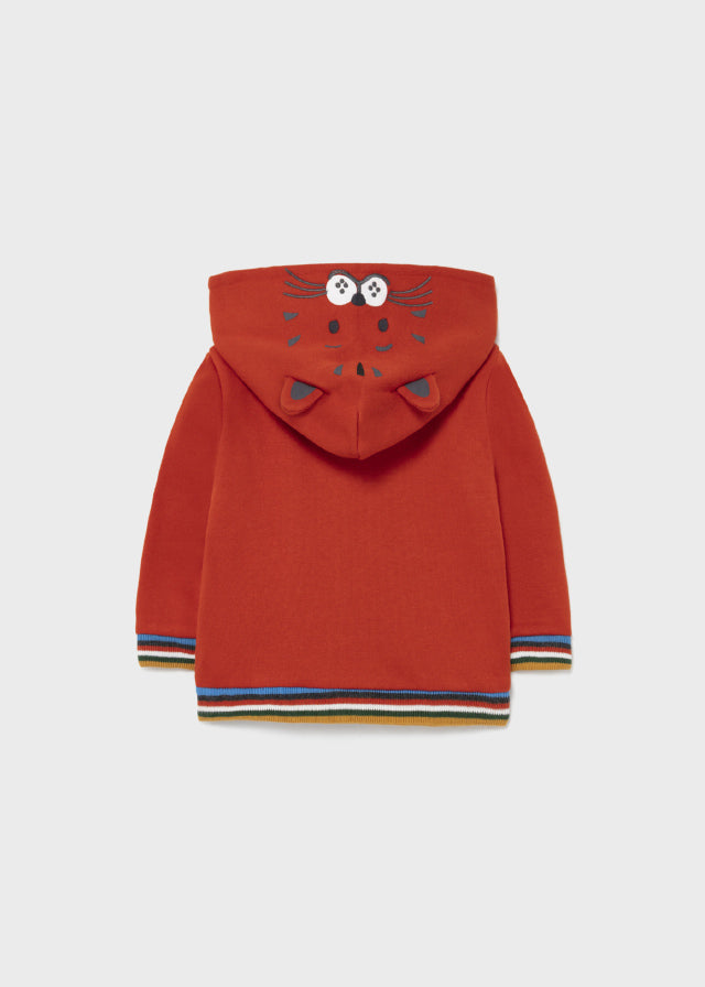 Mayoral Baby Fleece " Cat " Sweatshirt 2425-58