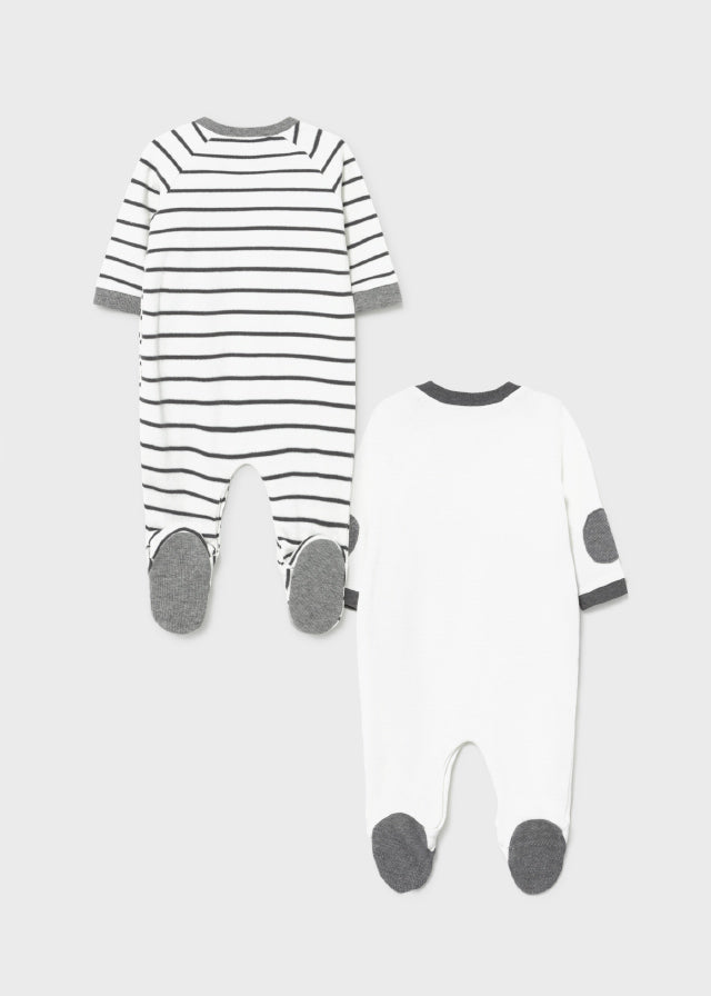 Mayoral Baby 2 Pcs Romper And Bib set 2686-49