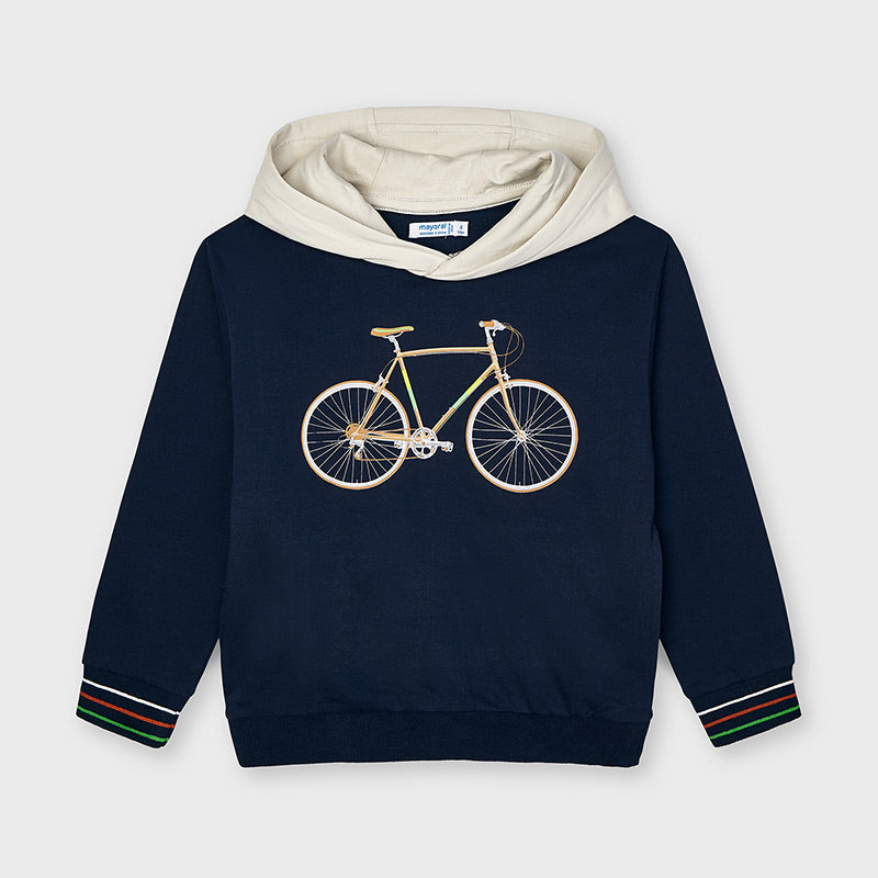 Mayoral Mini Boys Bicycle Hoodie
