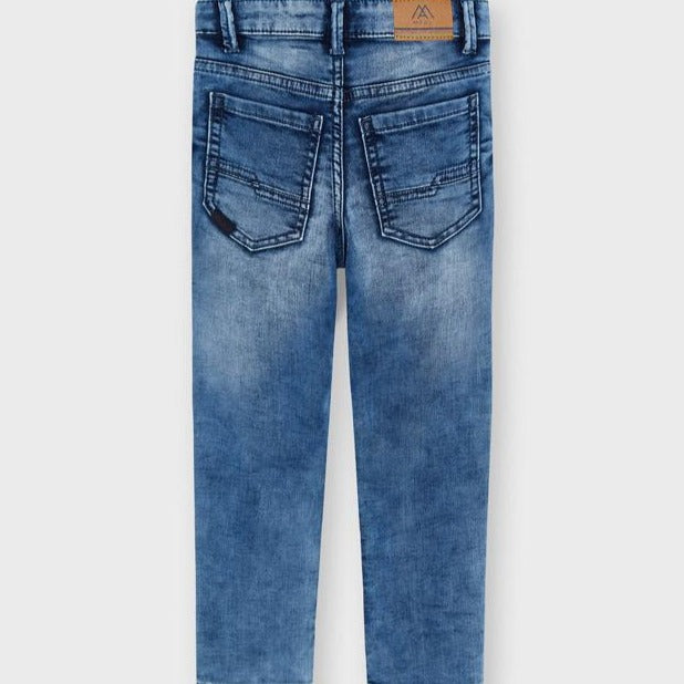 Mayoral Mini Soft Denim Medium Blue Jeans 4562-91