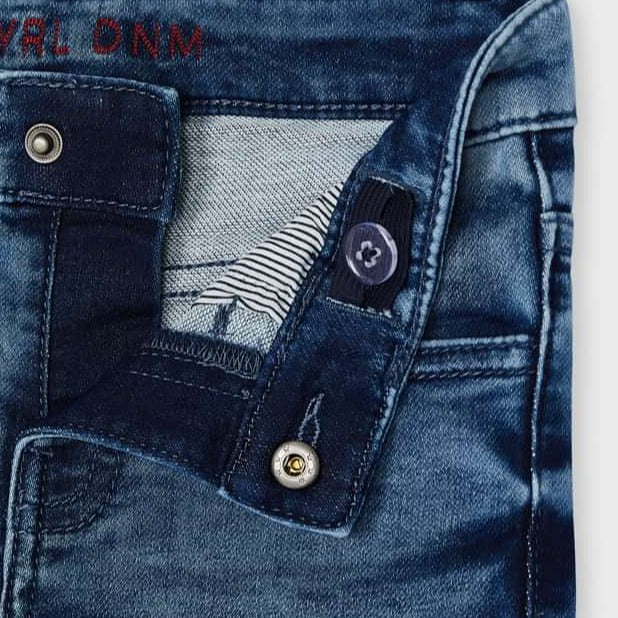 Mayoral Mini Soft Denim Medium Blue Jeans 4562-91