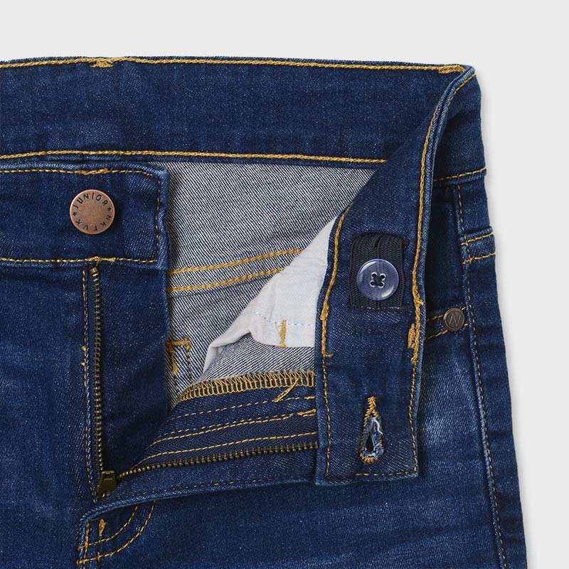Nukutavake Boys Regular Fit Jeans -Dark wash