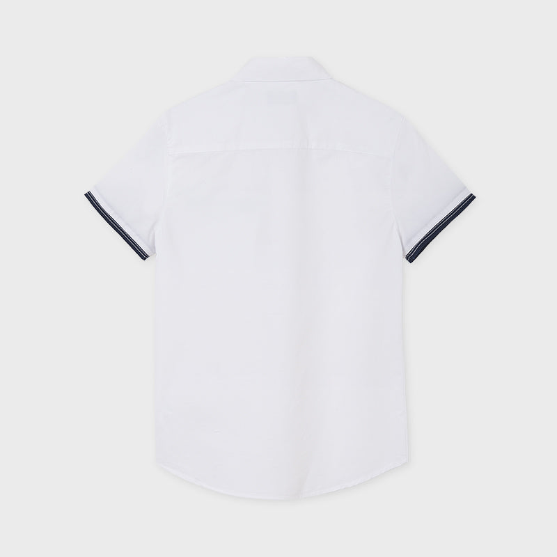 Nukutavake Boys Short Sleeve White Dress Shirt
