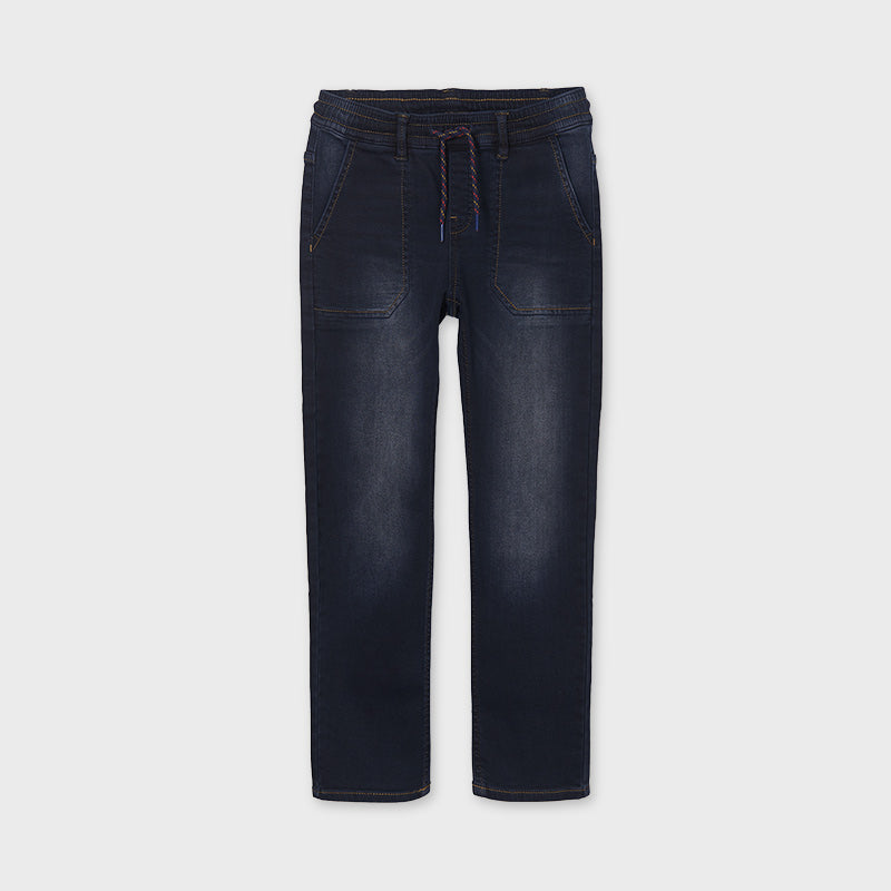Nukutavake Boys Soft Denim Jogger Jeans