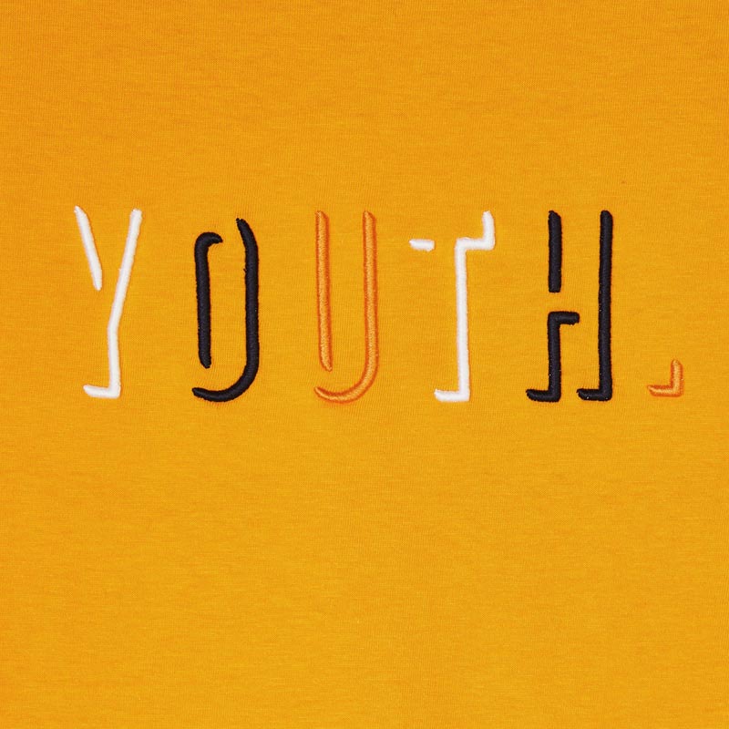 Nukutavake Boys Yellow "Youth" T-Shirt