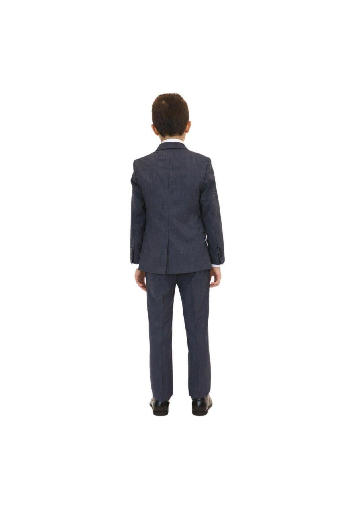 Appaman Boys 2pc Stretch Mod Crown Blue Suit-NorthBoys